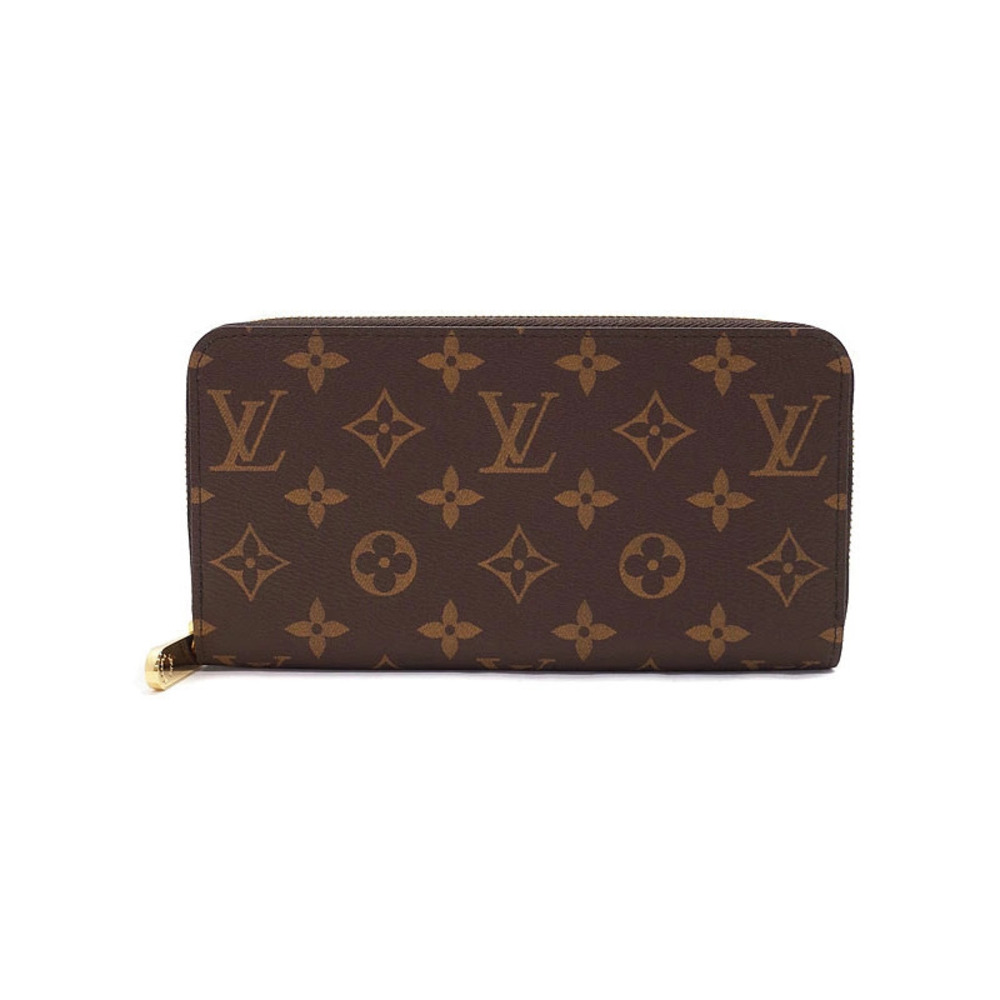 Louis Vuitton Monogram Zippy Wallet Round Zipper Long